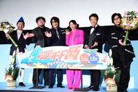 「日本語劇場版 サンダーバード55／GOGO」先行上映イベントの様子。
