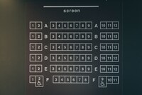 シモキタ-エキマエ-シネマ「K2」の座席表。