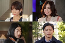 上段左から市川由衣、筧美和子。下段左からうらじぬの、白石隼也。