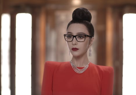 「355」より、ファン・ビンビン扮するリン・ミーシェン。