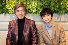 左から佐藤浩市、松本潤。