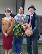 「ヒゲの校長」メイキング写真