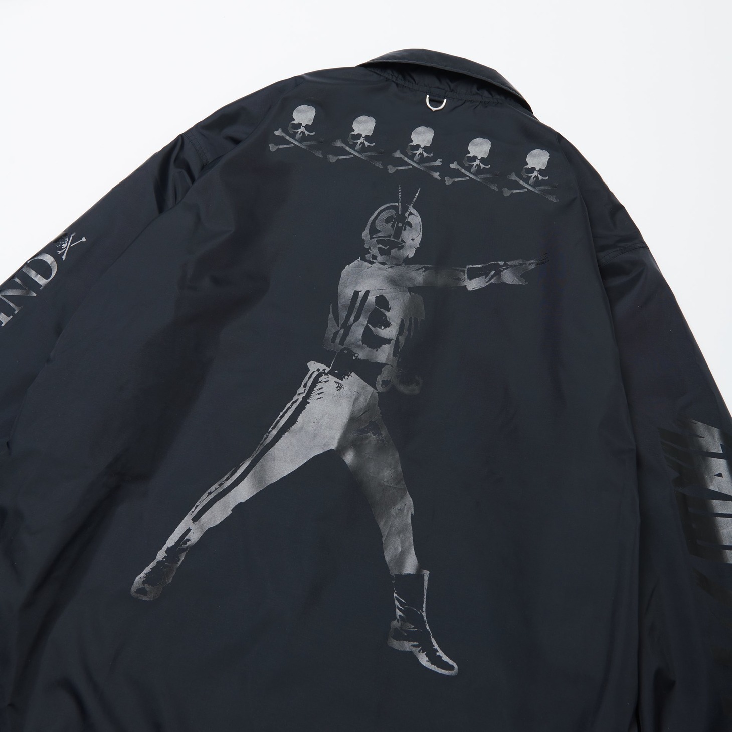 mastermind JAPAN x 仮面ライダー50周年記念コラボ コーチジャケット（税込2万5300円）