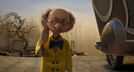 「アダムス・ファミリー2 アメリカ横断旅行！」新場面カットより、ムステラ。