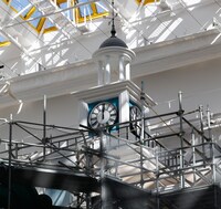 ジブリパークより、「ジブリの大倉庫」工事中の様子。