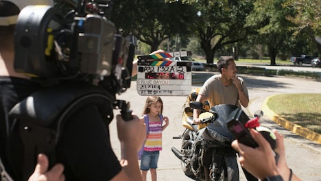 「ブルー・バイユー」メイキング写真