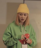 青木遥役の佐々木春香。