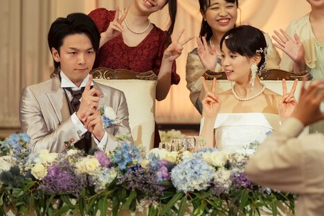 「ウェディング・ハイ」メイキング写真