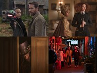 上段左から時計回りに「アダム＆アダム」「The School for Good and Evil（原題）」「HUSTLE/ハッスル」「Slumberland（原題）」。