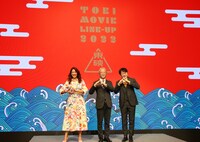 2022年 東映ラインナップ発表会の様子。
