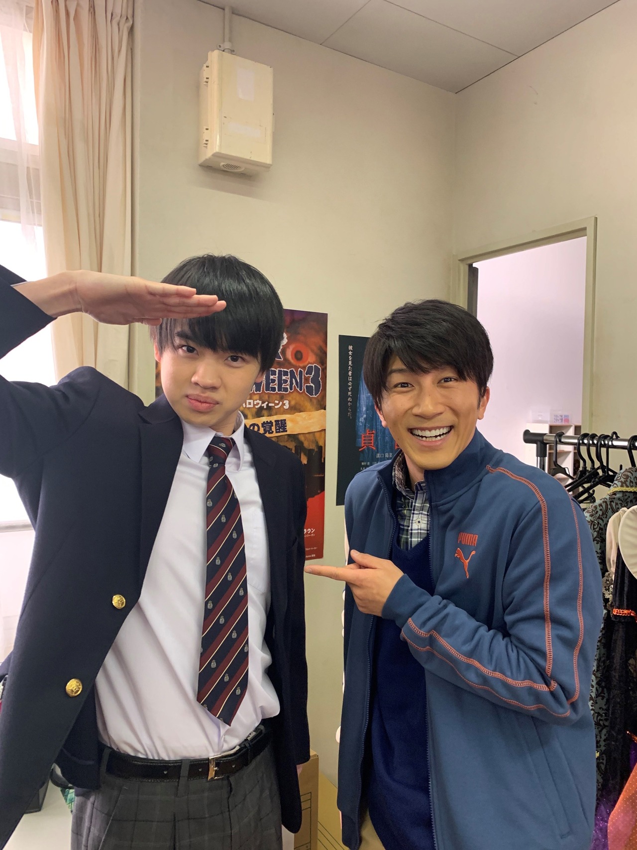 左から小柴陸、濱田崇裕。