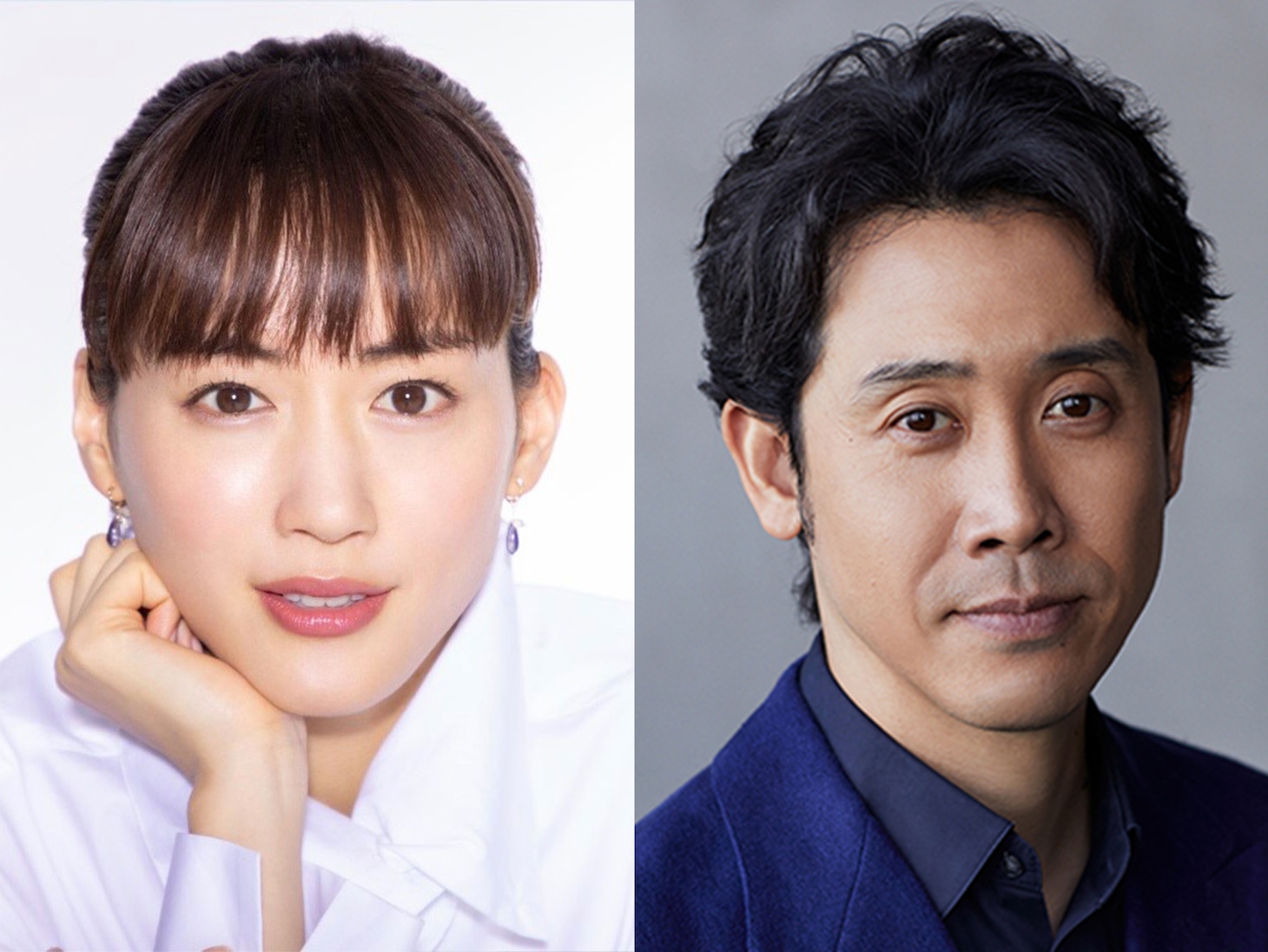 左から綾瀬はるか、大泉洋。