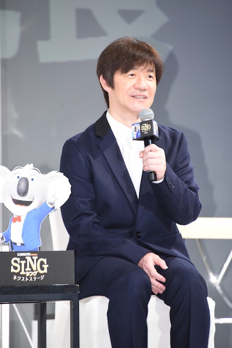紅白歌合戦の司会でMISIAを紹介する際に「これ『SING/シング』じゃん!」と感じたという内村光良。