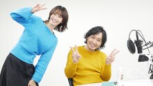 長澤奈央（左）と山本康平（右）。