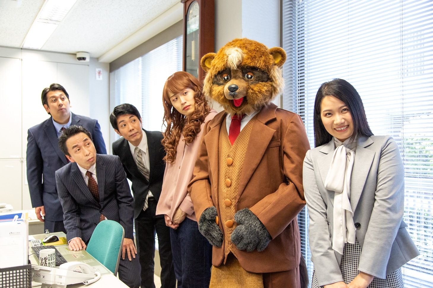 「タヌキ社長」より。
