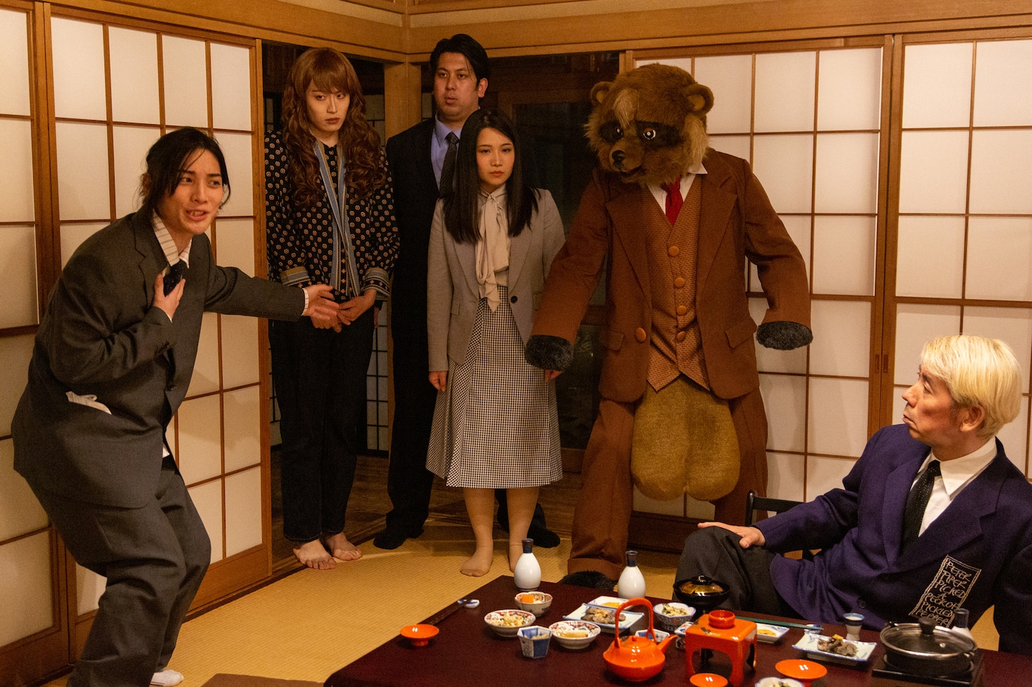 「タヌキ社長」より。