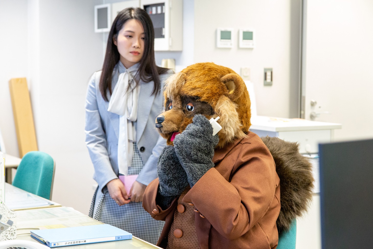 「タヌキ社長」より。