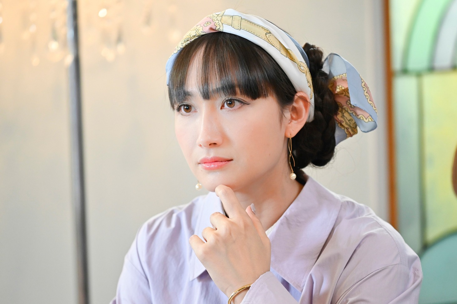 岬希役の香椎由宇。