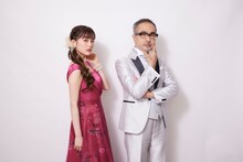 左から生田絵梨花、松尾スズキ。