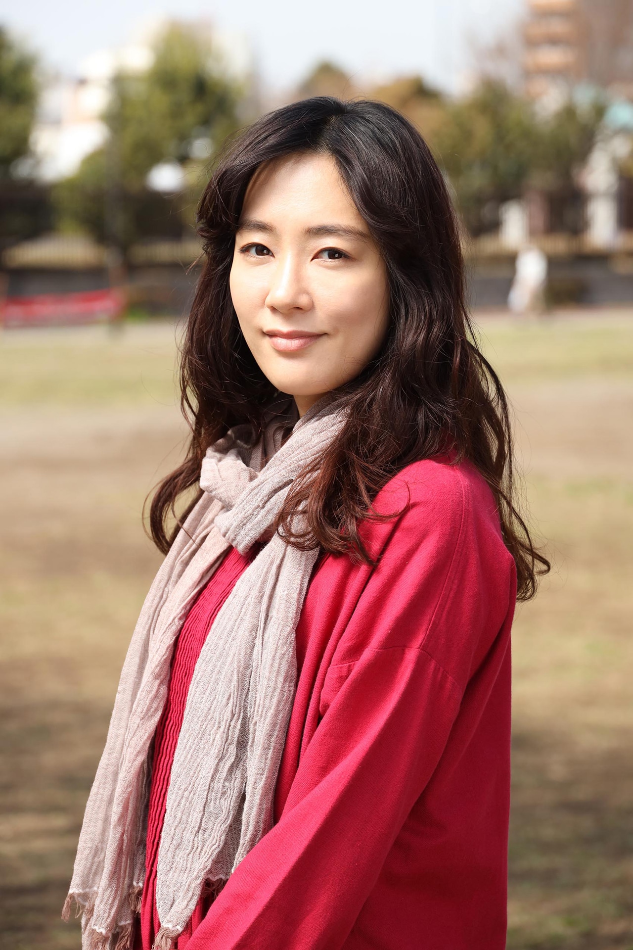 美吉喜和役の水川あさみ。