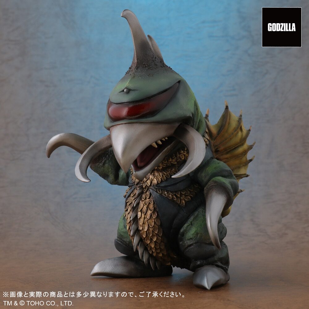 怪獣天国 ガイガン でっぱ ギャラリー大阪版(黄色成型/黒・銀塗装)