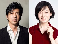 左から大沢たかお、檀れい。