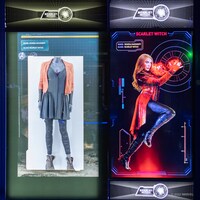 スカーレット・ウィッチのコスチューム。