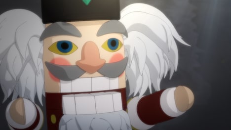 イッセー尾形が声を当てたくるみ割り人形。