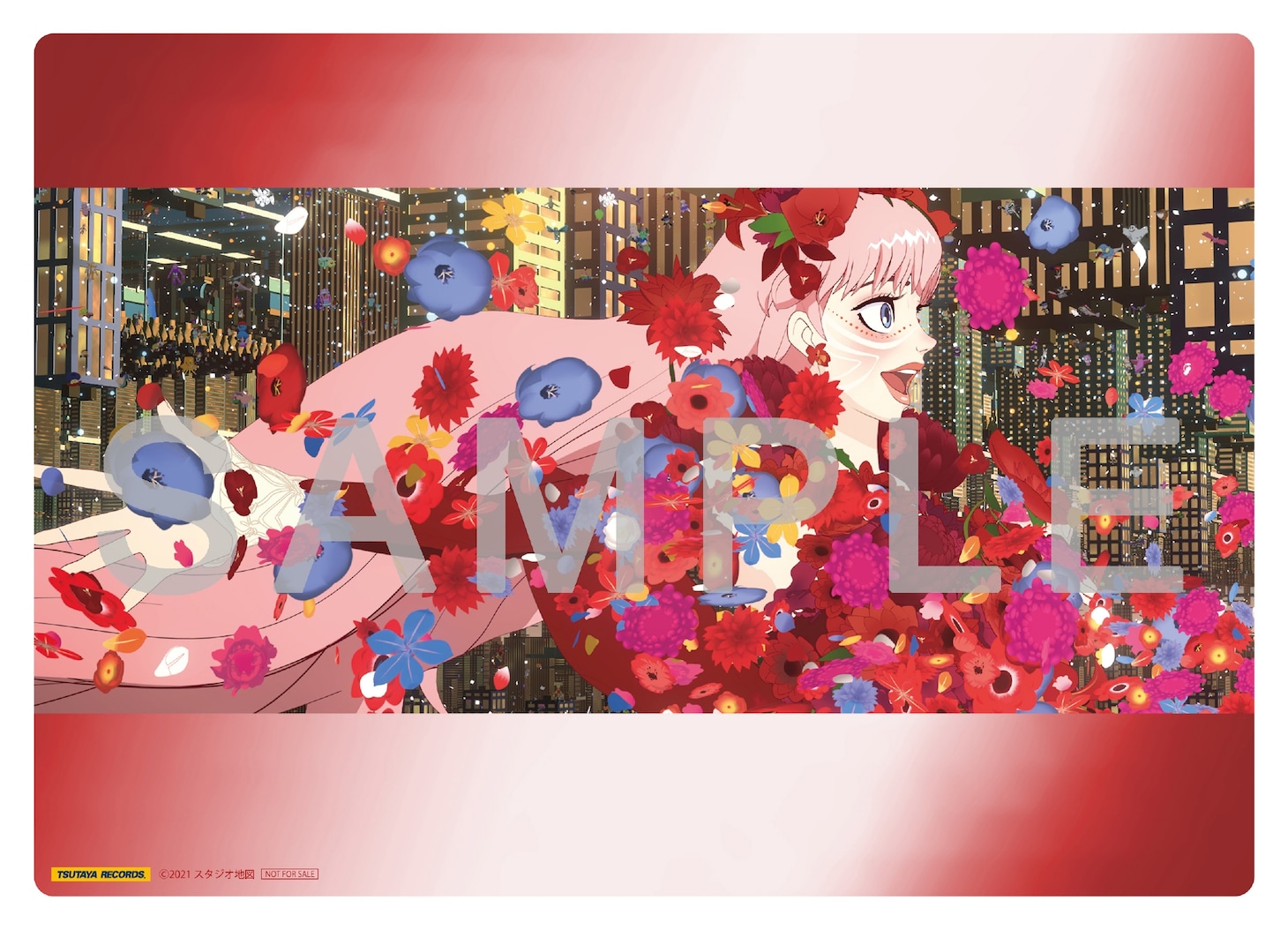 TSUTAYAオリジナル特典のA4クリアポスター。