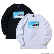 「オッドタクシー イラストロングスリーブTシャツ＆ステッカーセット 小戸川」