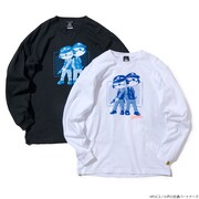 「オッドタクシー イラストロングスリーブTシャツ＆ステッカーセット 大門兄弟」