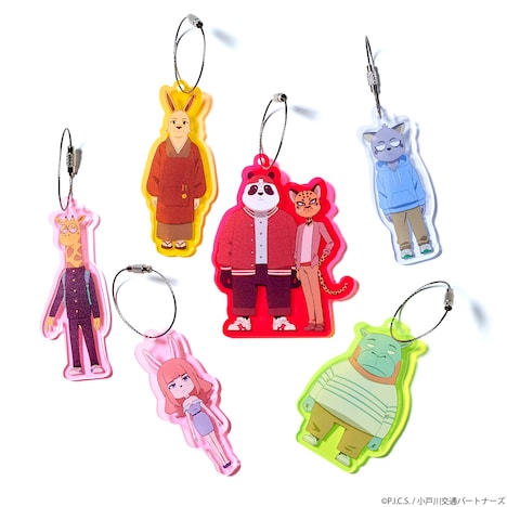 オッドタクシー ネオンアクリルキーホルダー vol.3（税込1100円）