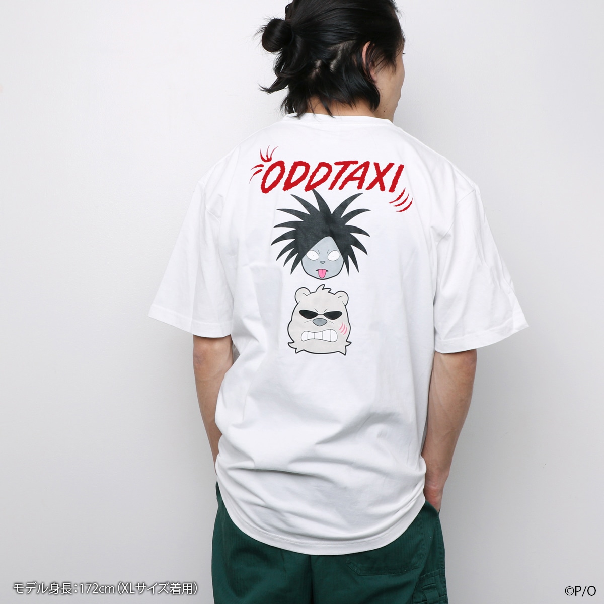 「オッドタクシー イラストTシャツ&ステッカーセット ヤノ＆関口」