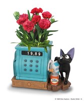 「魔女の宅急便 “ジジとレジスター”とカーネーションセット」（税込・送料込8360円）