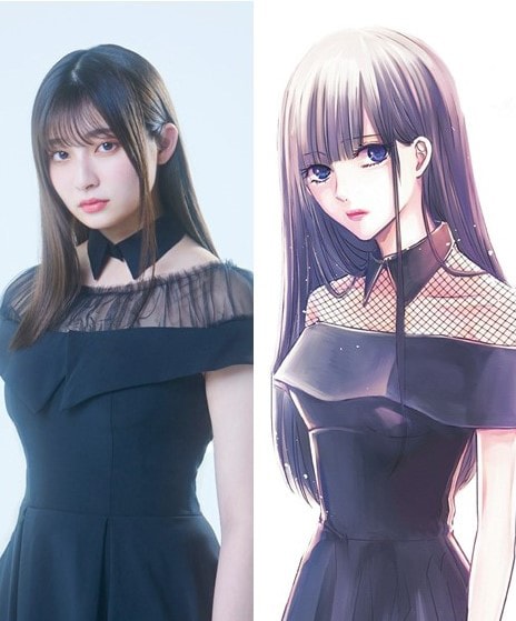 左から吉川愛、原作の雪。