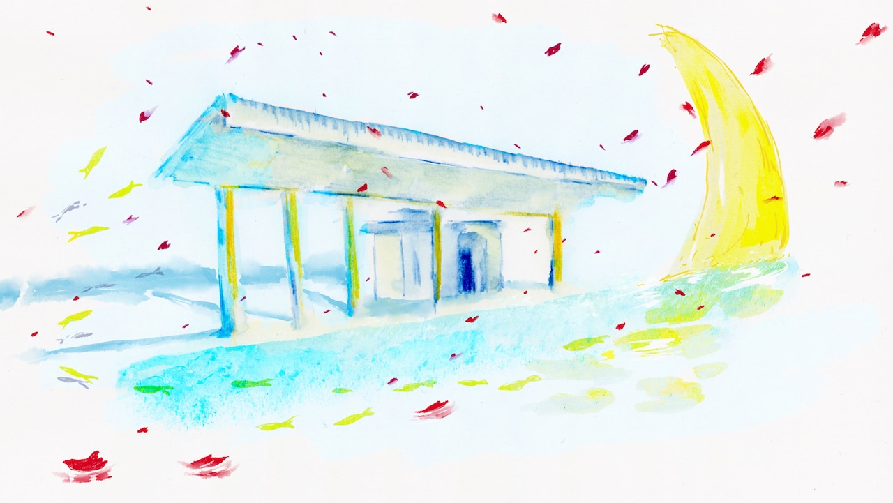 「やがて海へと届く」WIT STUDIOが手がけた冒頭アニメーションパートを公開