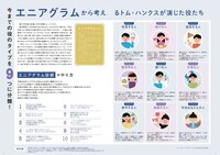 「トム・ハンクス FAN BOOK」より、エニアグラム診断の解説ページ。