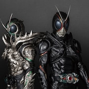 「仮面ライダーBLACK SUN」配信は今秋、2人の仮面ライダーのビジュアル到着