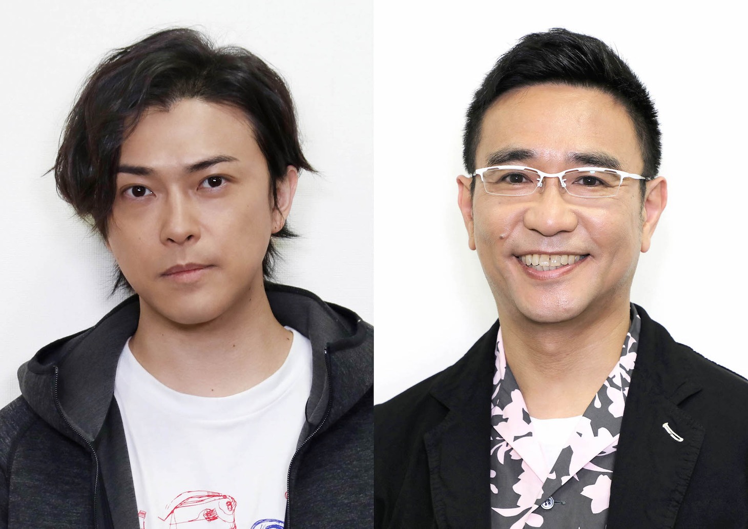 左から勝地涼、八嶋智人。