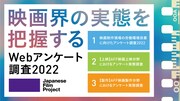 「映画界の実態を把握するWebアンケート調査2022」ビジュアル