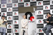 「ODDTAXIRADIO~今いい感じなんです~AnimeJapan出張版」の様子。左から伊藤裕史、木村良平、平賀大介。