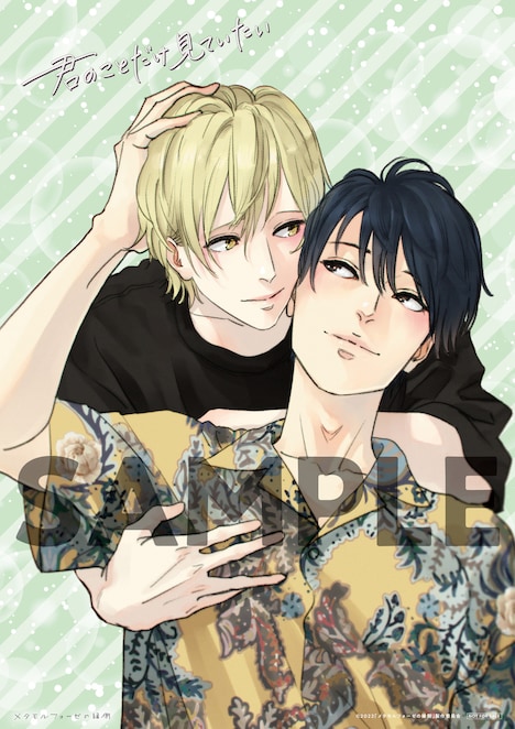 咲良＆佑真のトキメキ■バックハグクリアポスターイメージ