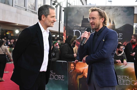 左からデヴィッド・ヘイマン、トム・フェルトン。