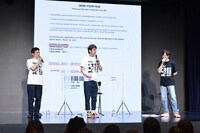 カンヌ国際映画祭へのエントリー発表時の様子。