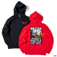 爆裂都市 BURST CITY ジップアップパーカー MAD STALIN Ver. （税込6600円）