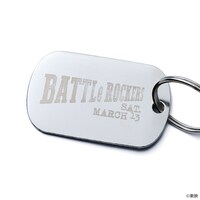 爆裂都市 BURST CITY カラビナ付きドッグタグ裏面