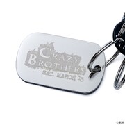 爆裂都市 BURST CITY カラビナ付きドッグタグ裏面