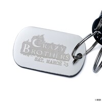 爆裂都市 BURST CITY カラビナ付きドッグタグ裏面