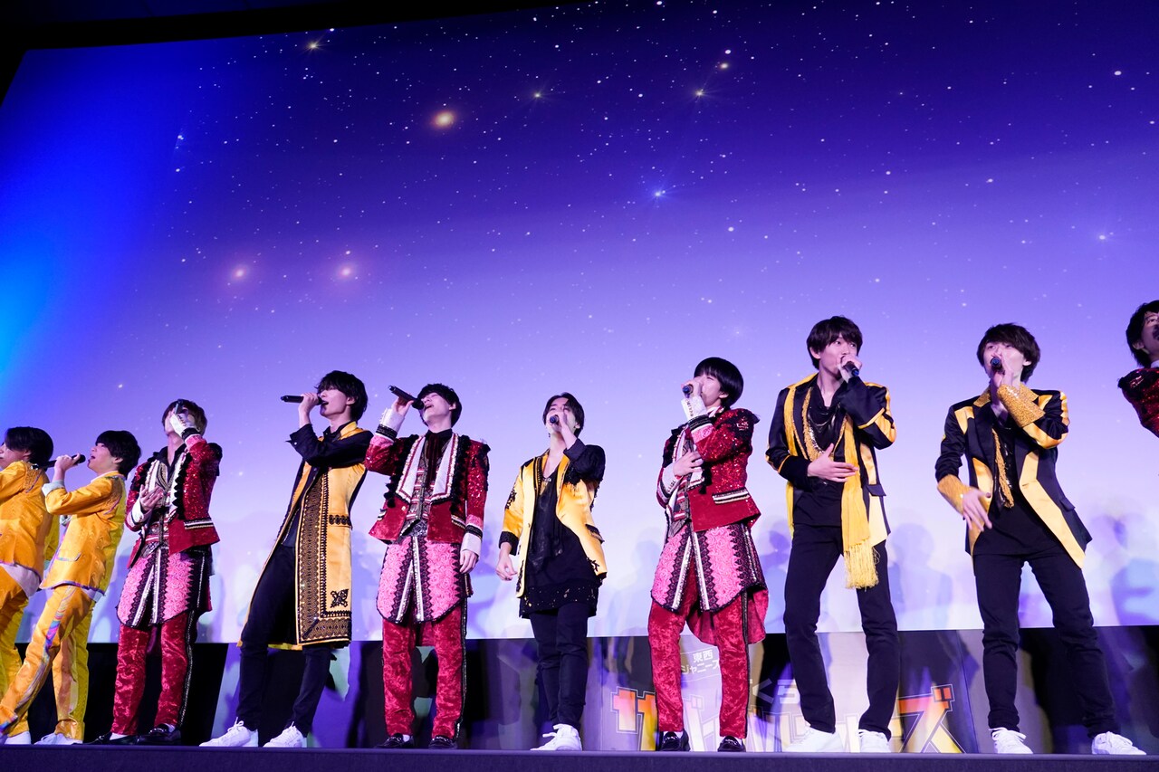 少年忍者とLil かんさい総勢22名が主演映画のイベントで生