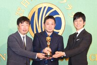 左から山本晃久、濱口竜介、西島秀俊。